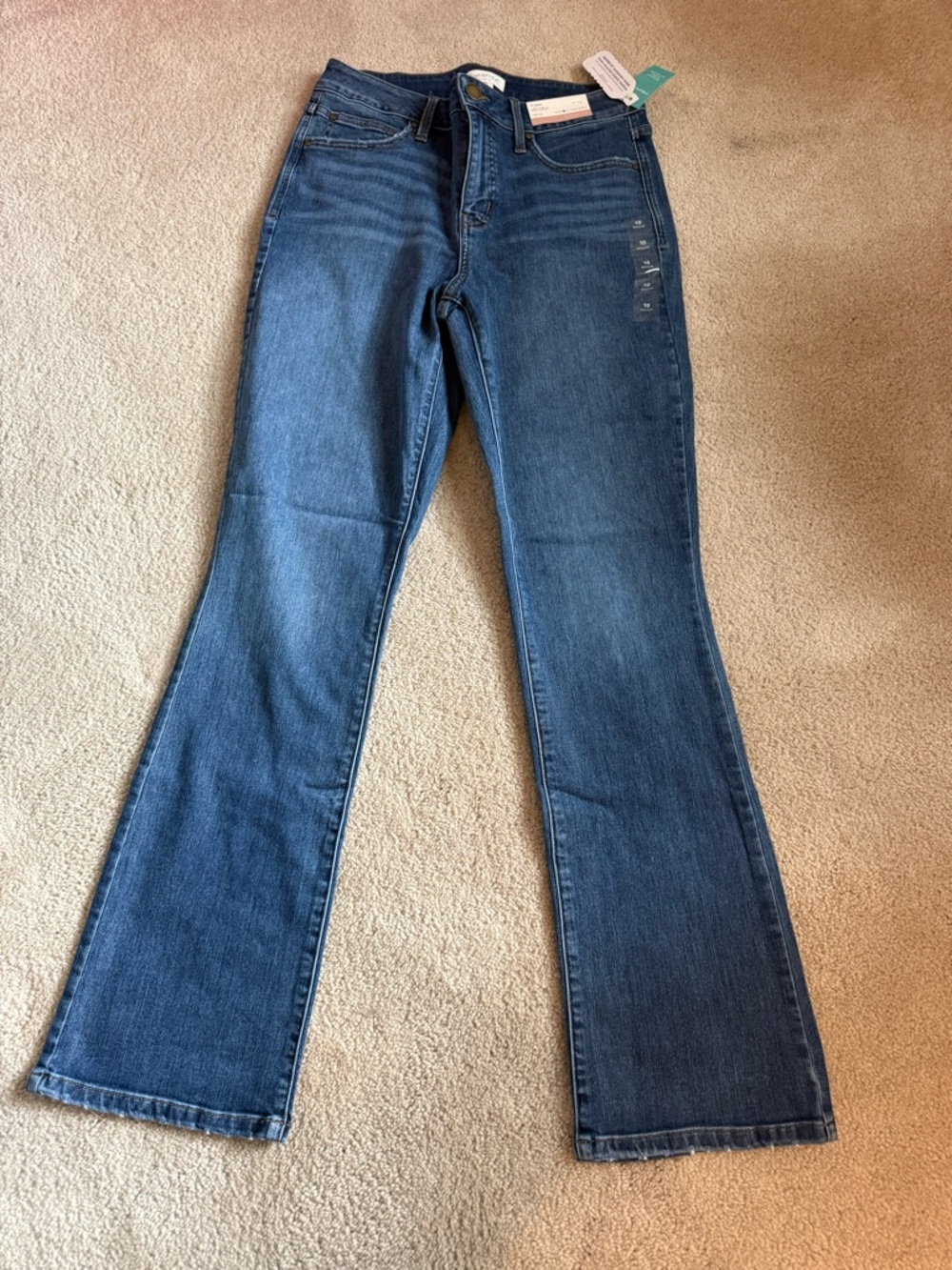 Maurice’s ever ever flex Slim boot cut Jean high-rise 10 NWT